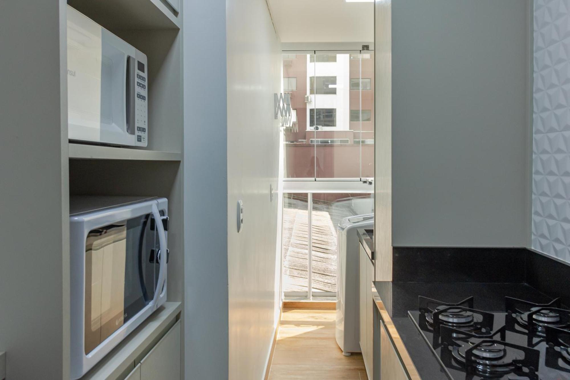 Apartment 1 Quadra Da Na Avbrasil, Wi-fi 350mega P1188 *