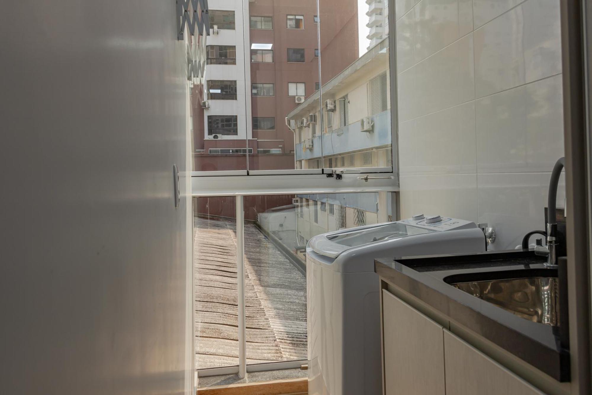 Apartment 1 Quadra Da Na Avbrasil, Wi-fi 350mega P1188 *